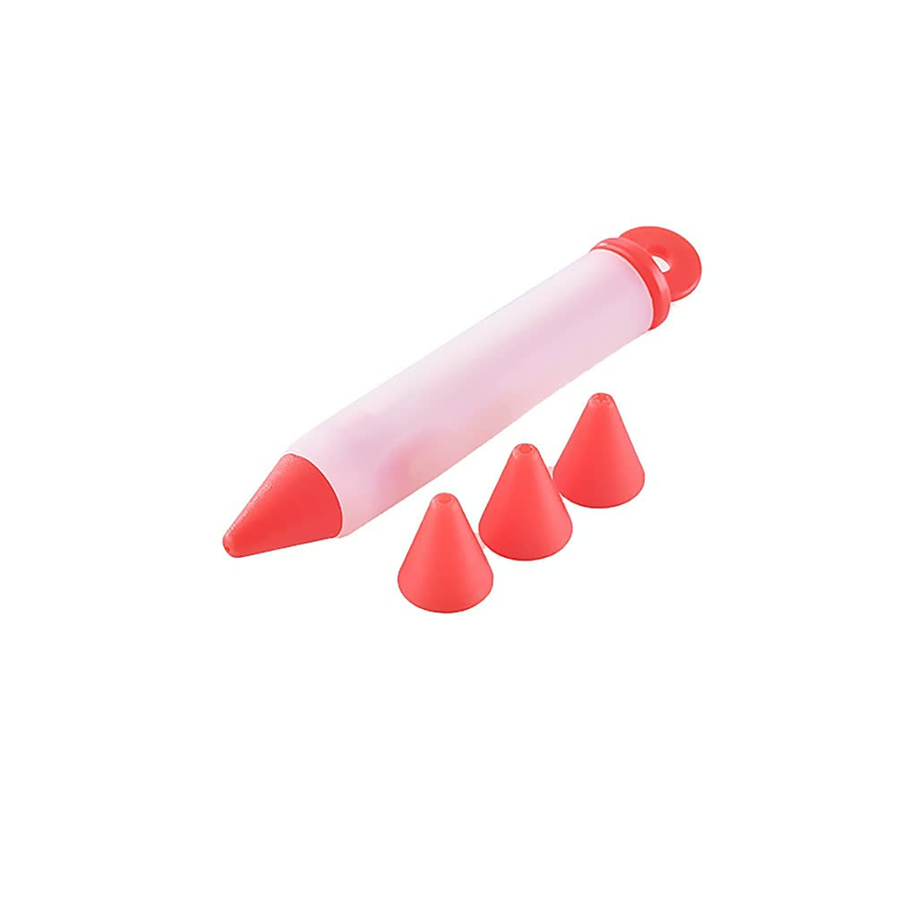 Safety Secured Silicone Jam Chocolate Write Mount Flower Pen Cake Diy Doodle Pen Squeeze The Cream