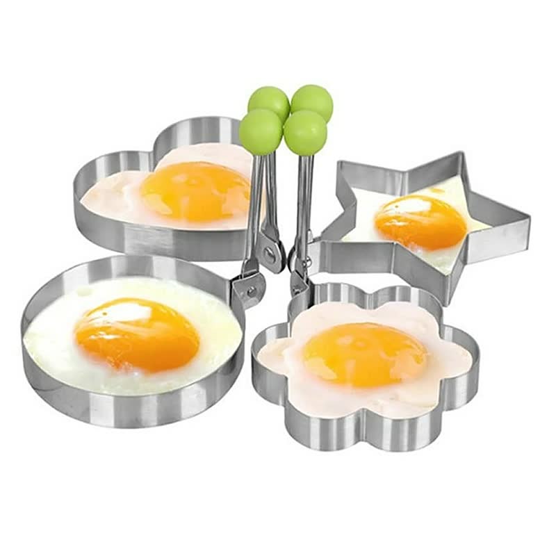 Stainless Steel Egg Frying Machine Mould DIY Omelette Fried Egg Mold Kitchen Utensils