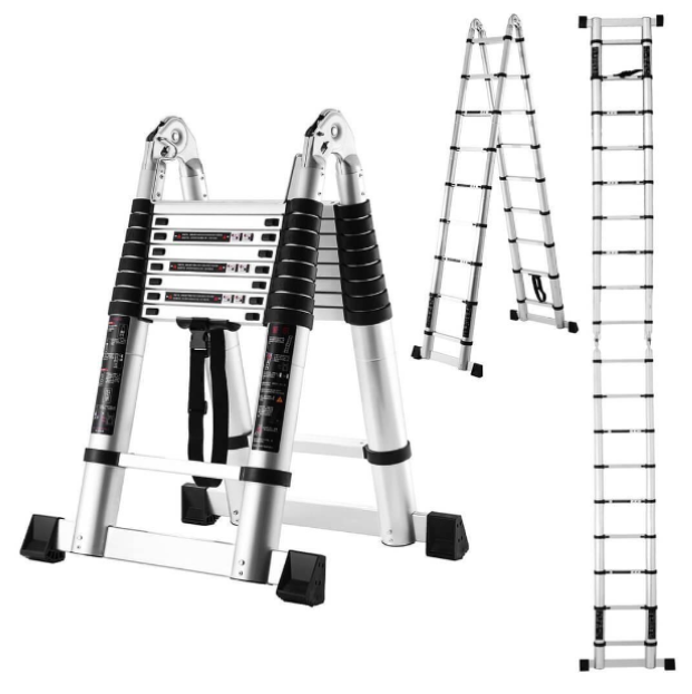 【Buy1 free 1】Amazon® 6.9 meters. Aluminum telescopic ladder