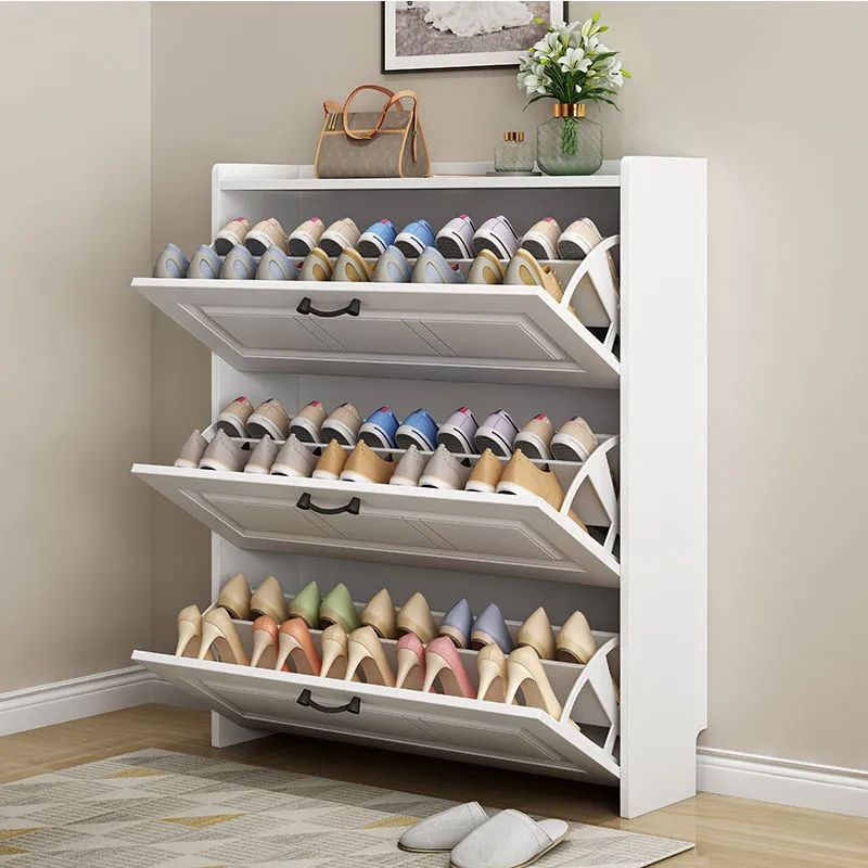 💝Last Day For Clearance💝Wall Hidden Shoe Cabinet - Conceal Your Shoes in Style! 🚪👠