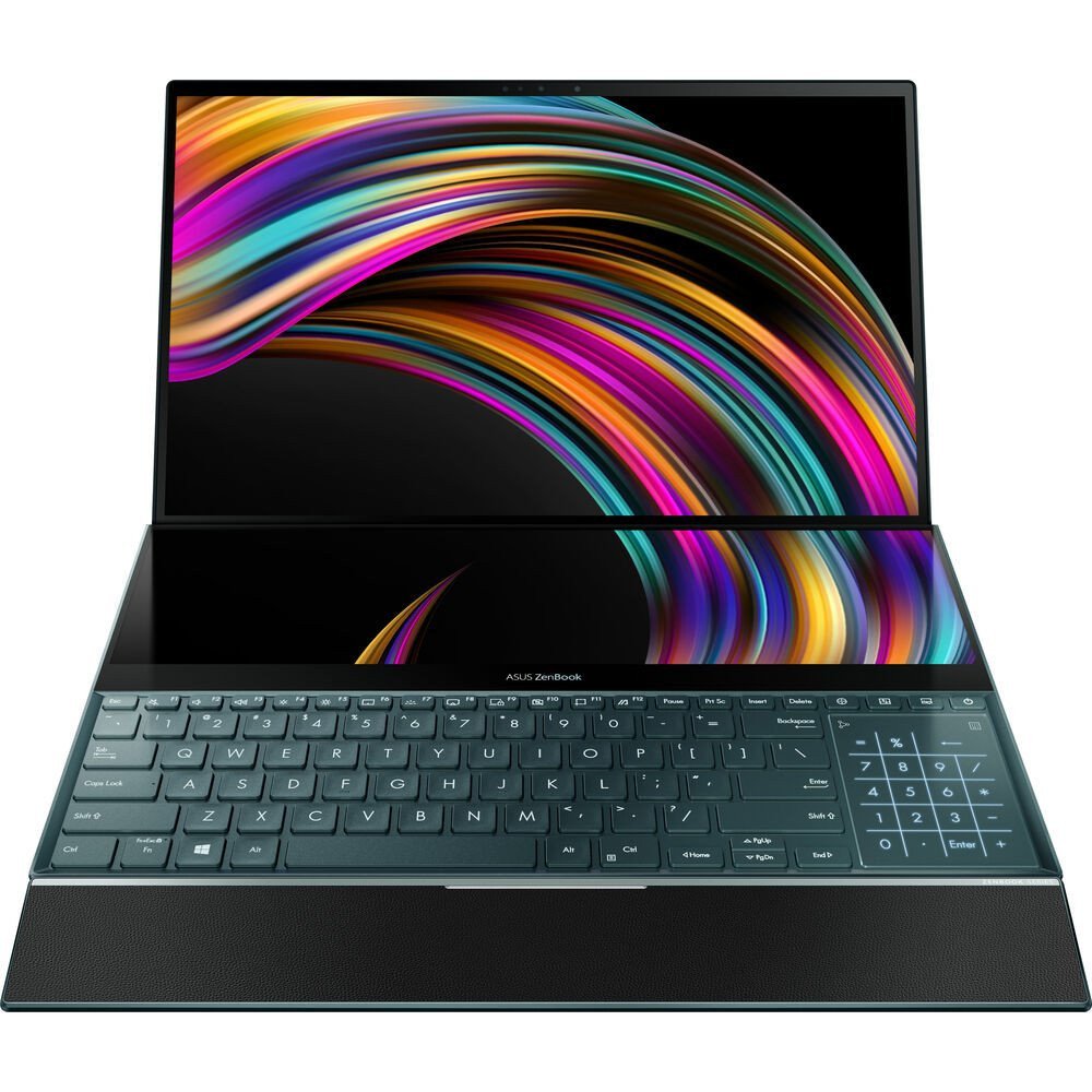 ASUS 15.6 ZenBook Pro Duo UX581LV Multi-Touch Laptop (Celestial Blue)